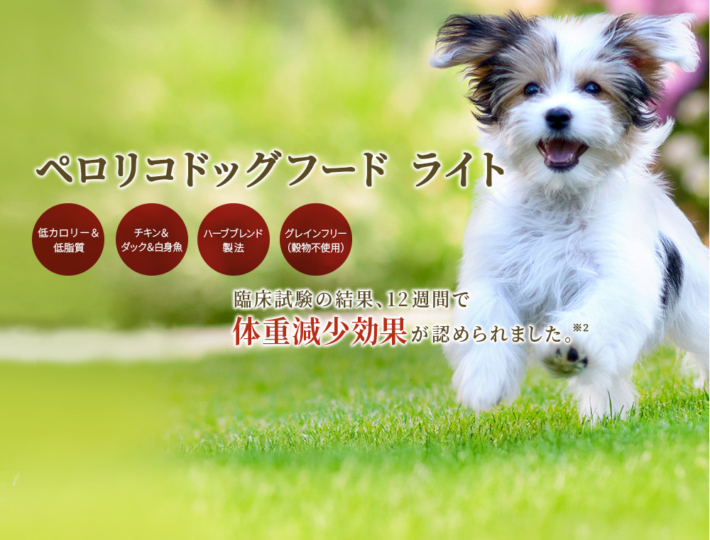 ペロリコドッグフード ライトの公式商品画像
